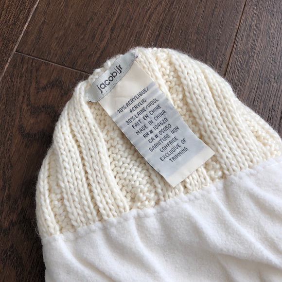 Jacob JR. Knitted Hat White - Picture 5 of 5